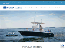 Tablet Screenshot of ingmanmarine.com